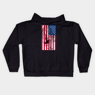 Betsy Ross Flag T-Shirt besty Ross flag shirt funny shirt gift amarica flags USA Kids Hoodie